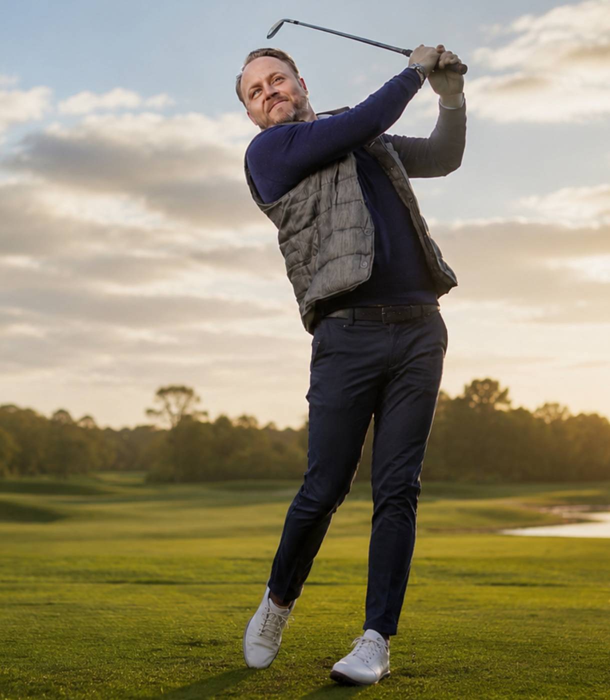 Filip Hector, golfsving